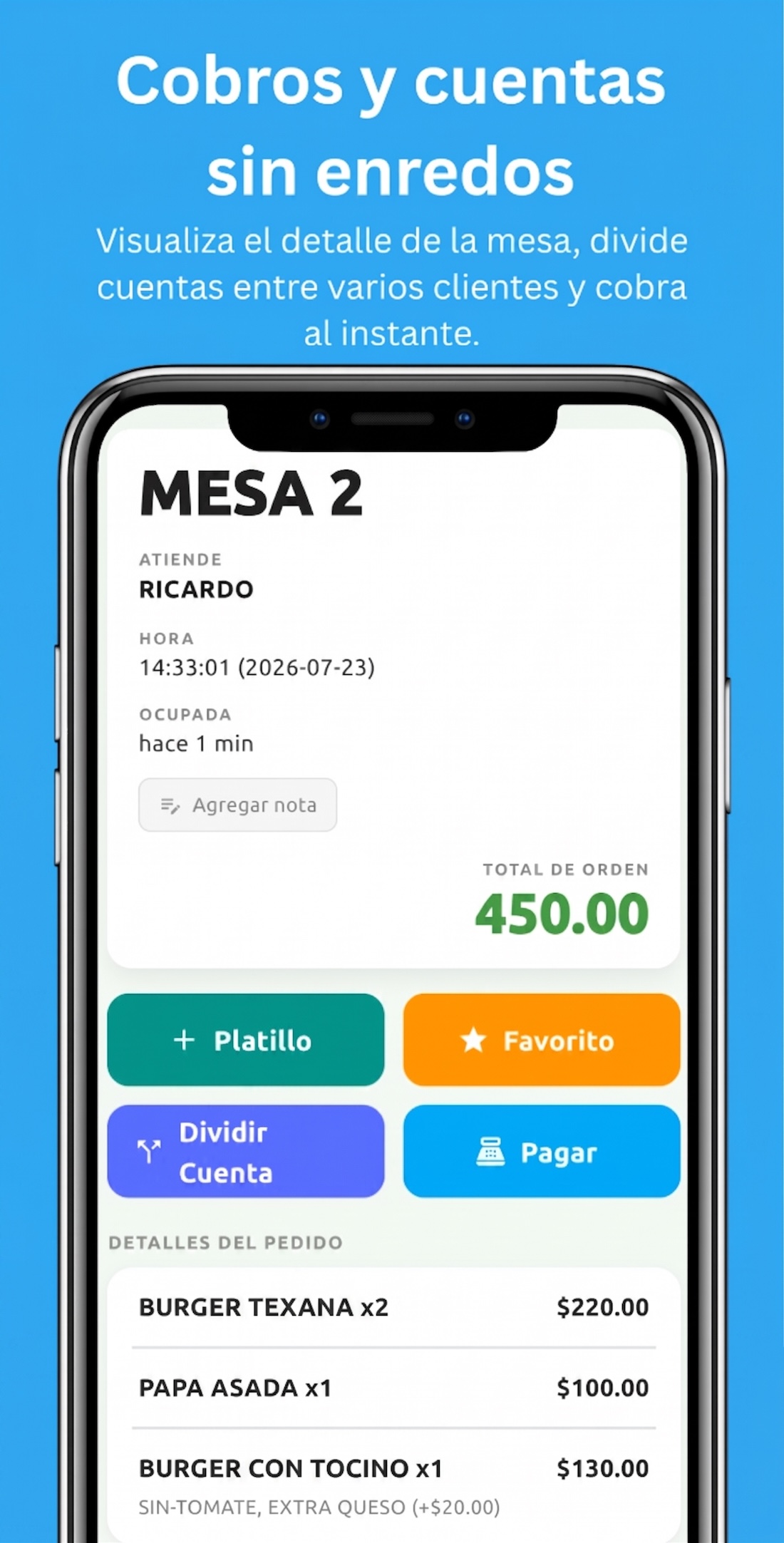 Cobros y cuentas sin enredos